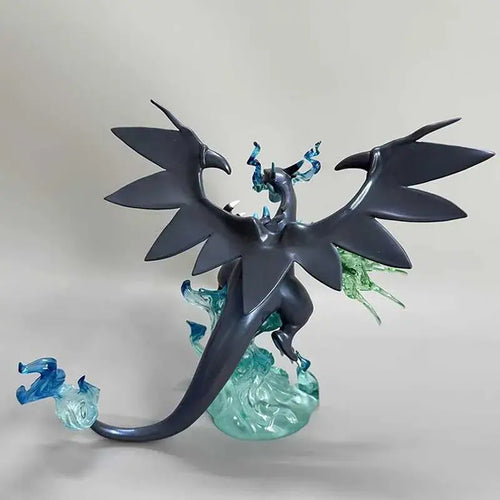 Charizard Action Figure Toy showing a dynamic pose with vibrant colors and intricate details.