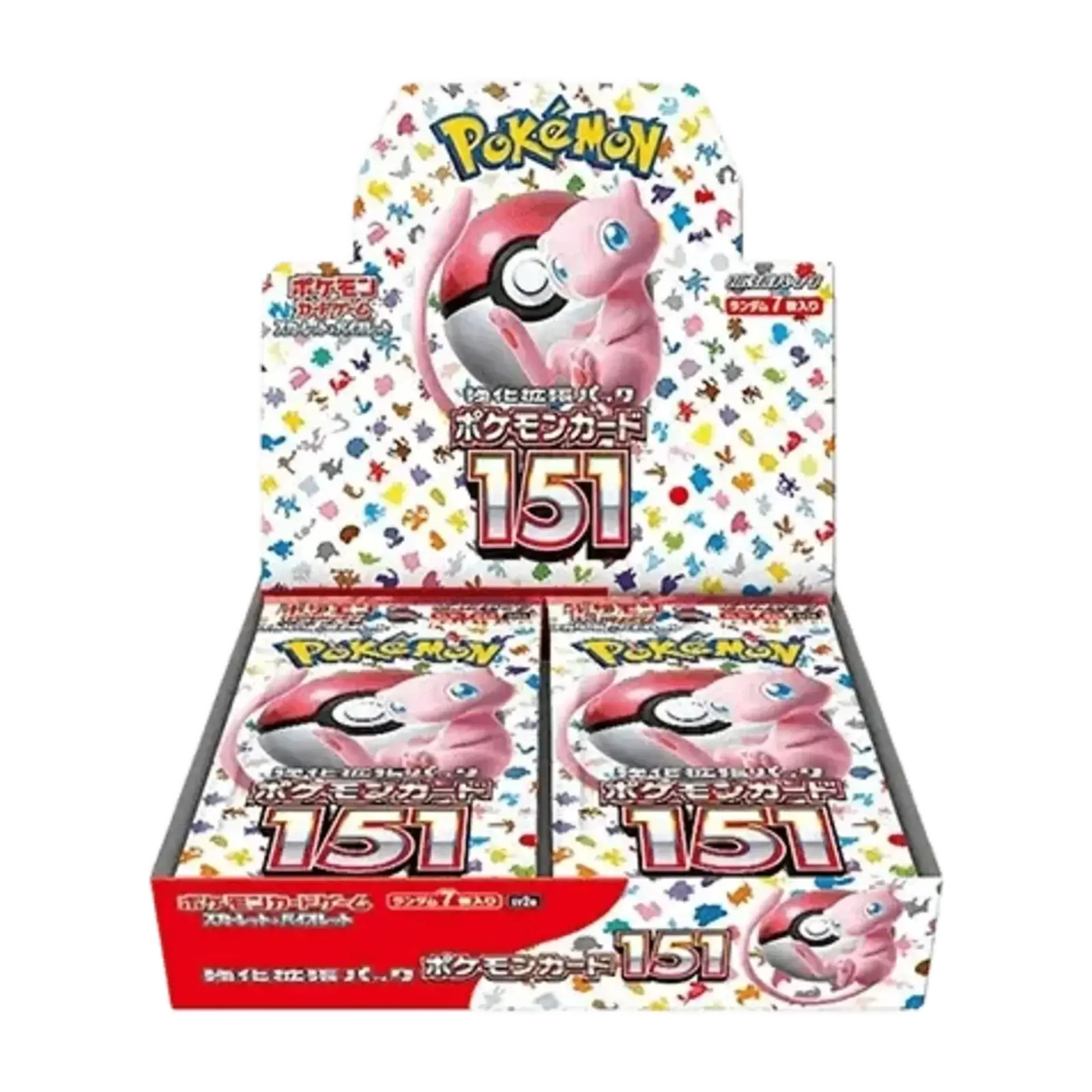 booster box Pokémon Card 151 Giapponese - confezione con carte Pokémon.