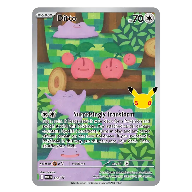 Pokémon 30° anniversario - Collezione Premium Ditto