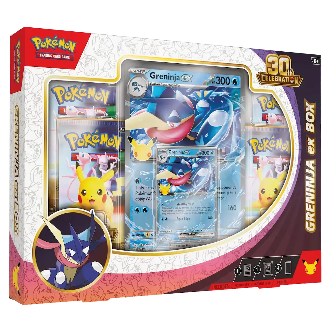 Pokémon 30° anniversario - Collezione Greninja EX