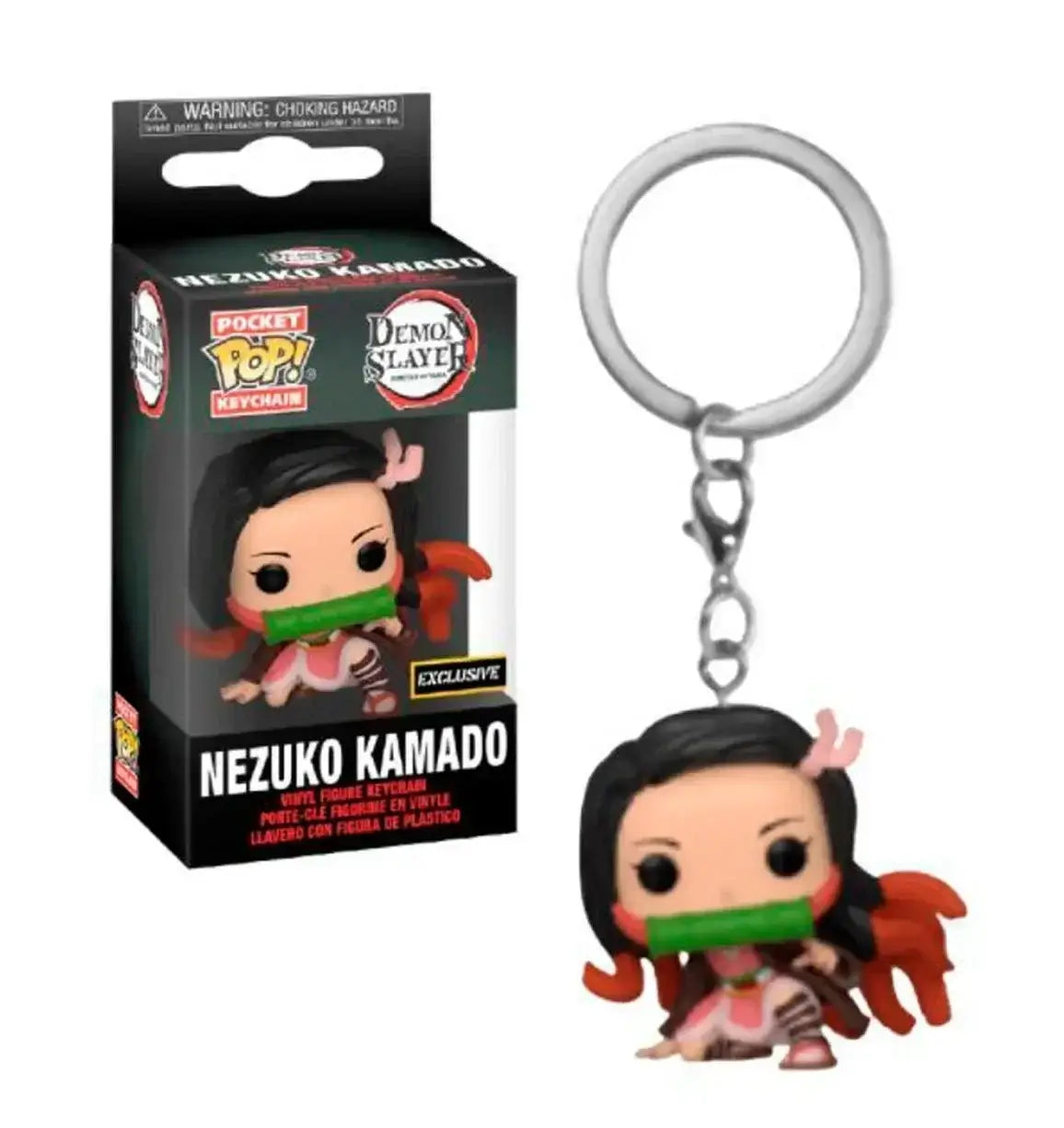 FUNKO Demon Slayer Portachiavi Collezione featuring Nezuko Kamado keychain collectible