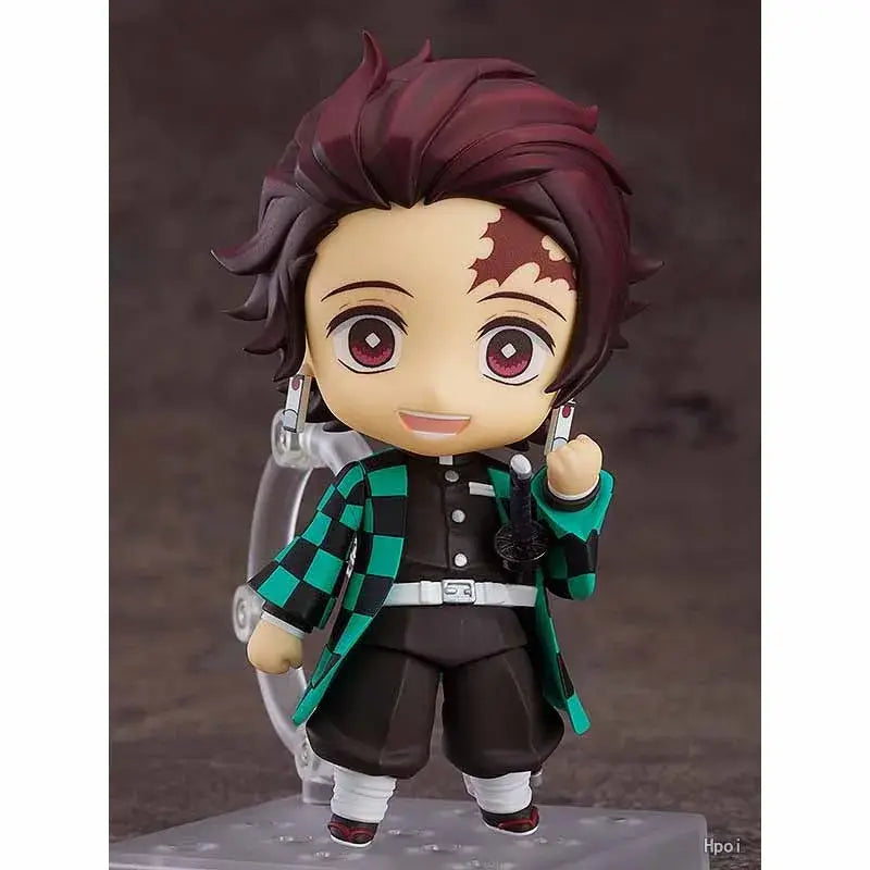 Nendoroid Kamado Tanjirou 1193 Model Kit, collectible anime figure with detailed features and vibrant colors.