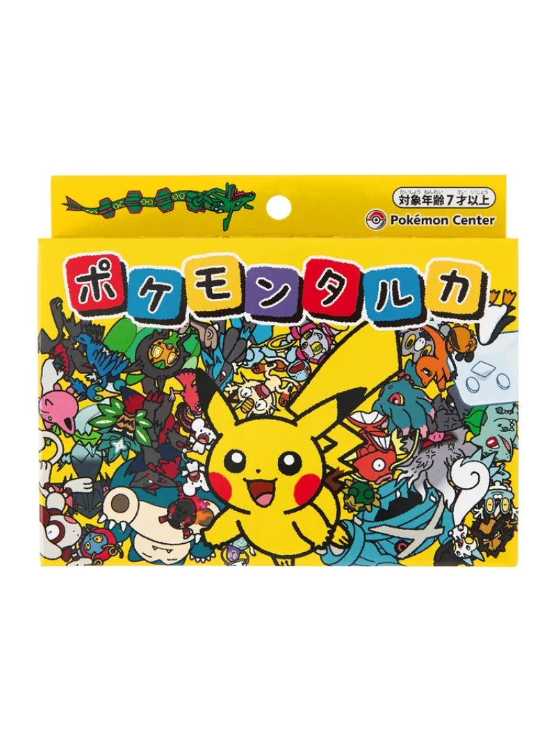 BANDAI Authentic Pok É Mon Tal Tabletop Poker Japanese Version Pikachu Board Game
