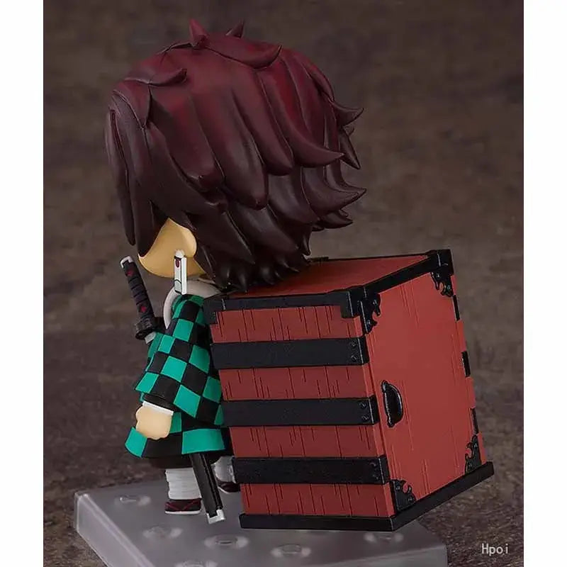 Nendoroid Kamado Nezuko 1194 figurine with box and sword, detailed character design.