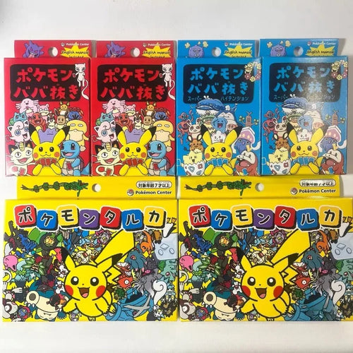 BANDAI Authentic Pok É Mon Tal Tabletop Poker Japanese Version Pikachu Board Game