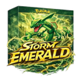 Pokémon Storm Emerald Elite Trainer Box italiano con Mega Rayquaza