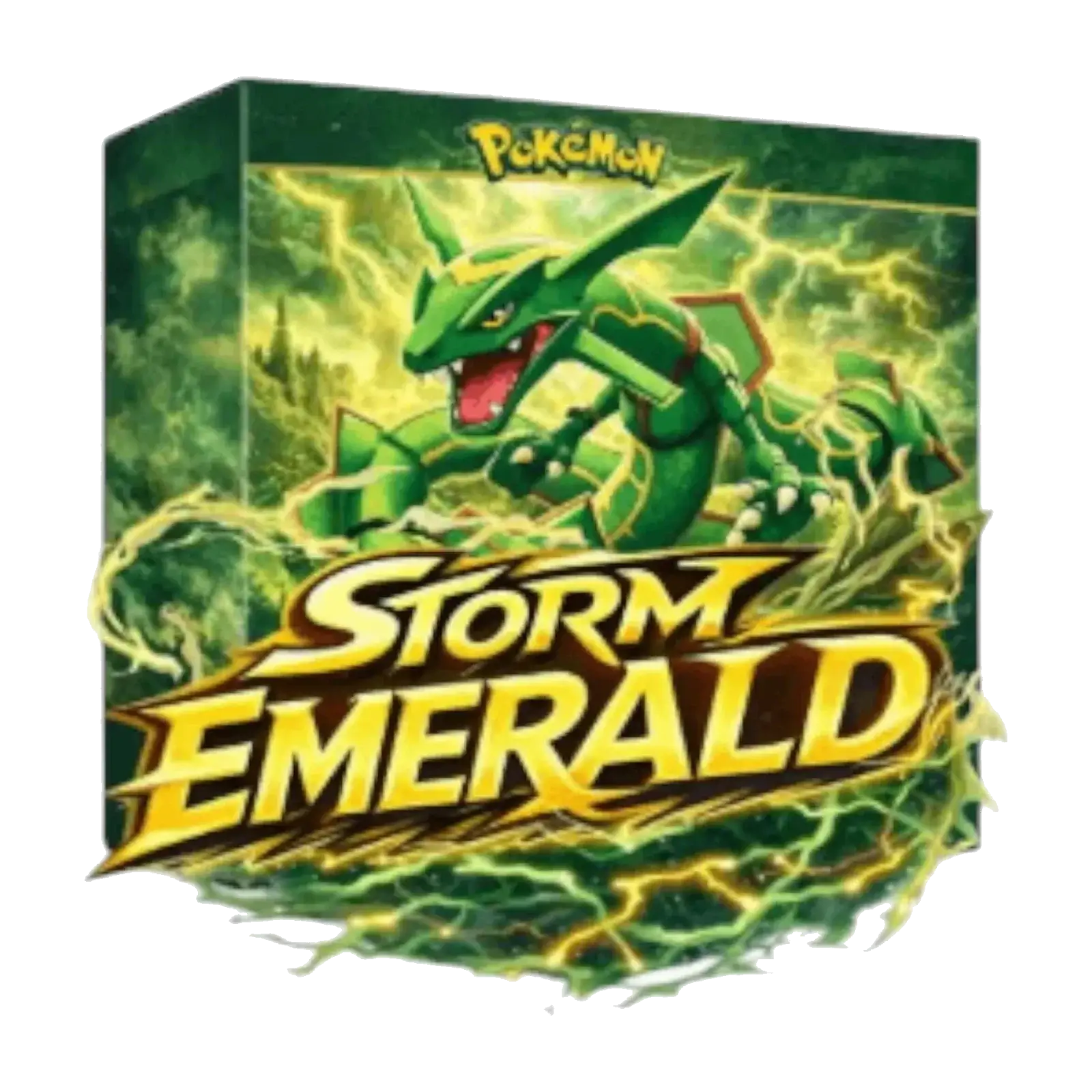 Pokémon Storm Emerald Elite Trainer Box italiano con Mega Rayquaza