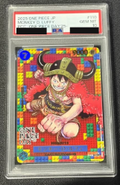 Carta One Piece Monkey D. Luffy P-110 One Piece Day '25 gradata PSA 10 Gem Mint