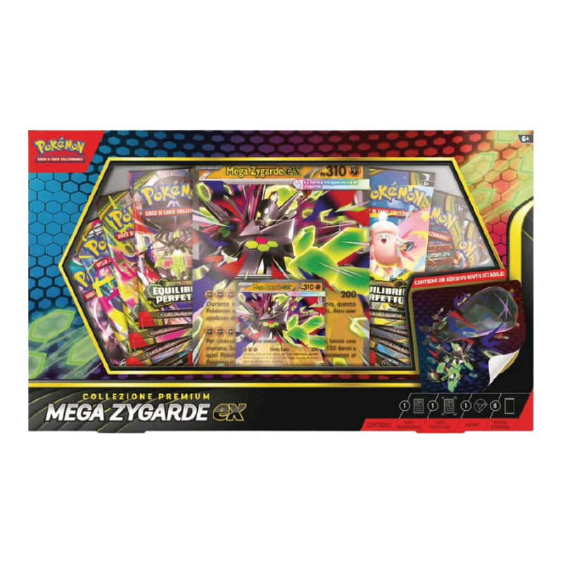 Pokemon Collezione Premium Mega Zygarde-Ex (It)