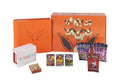 Pokemon Sword & Shield Gift Box - Flareon VMAX featuring cards, packs, and accessories.