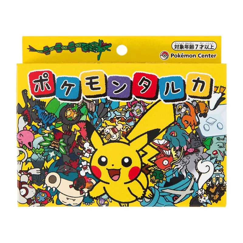 BANDAI Authentic Pok É Mon Tal Tabletop Poker Japanese Version Pikachu Board Game