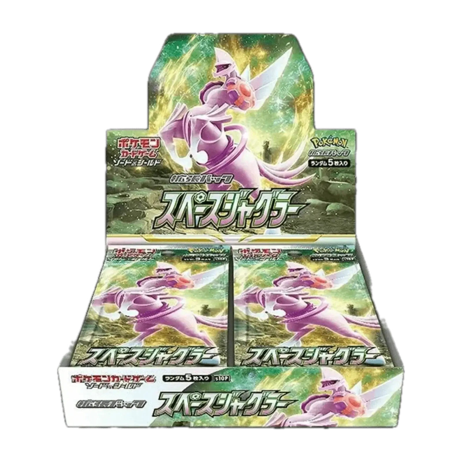booster box Pokémon Space Juggler giapponese, confezione del set con Palkia.