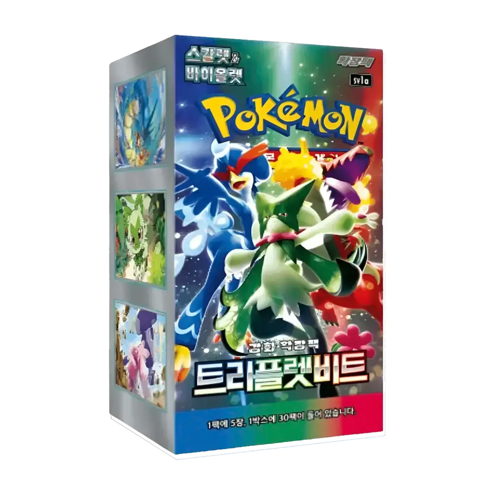 booster box Pokemon Triplet Beat Coreano - confezione sigillata del gioco di carte.