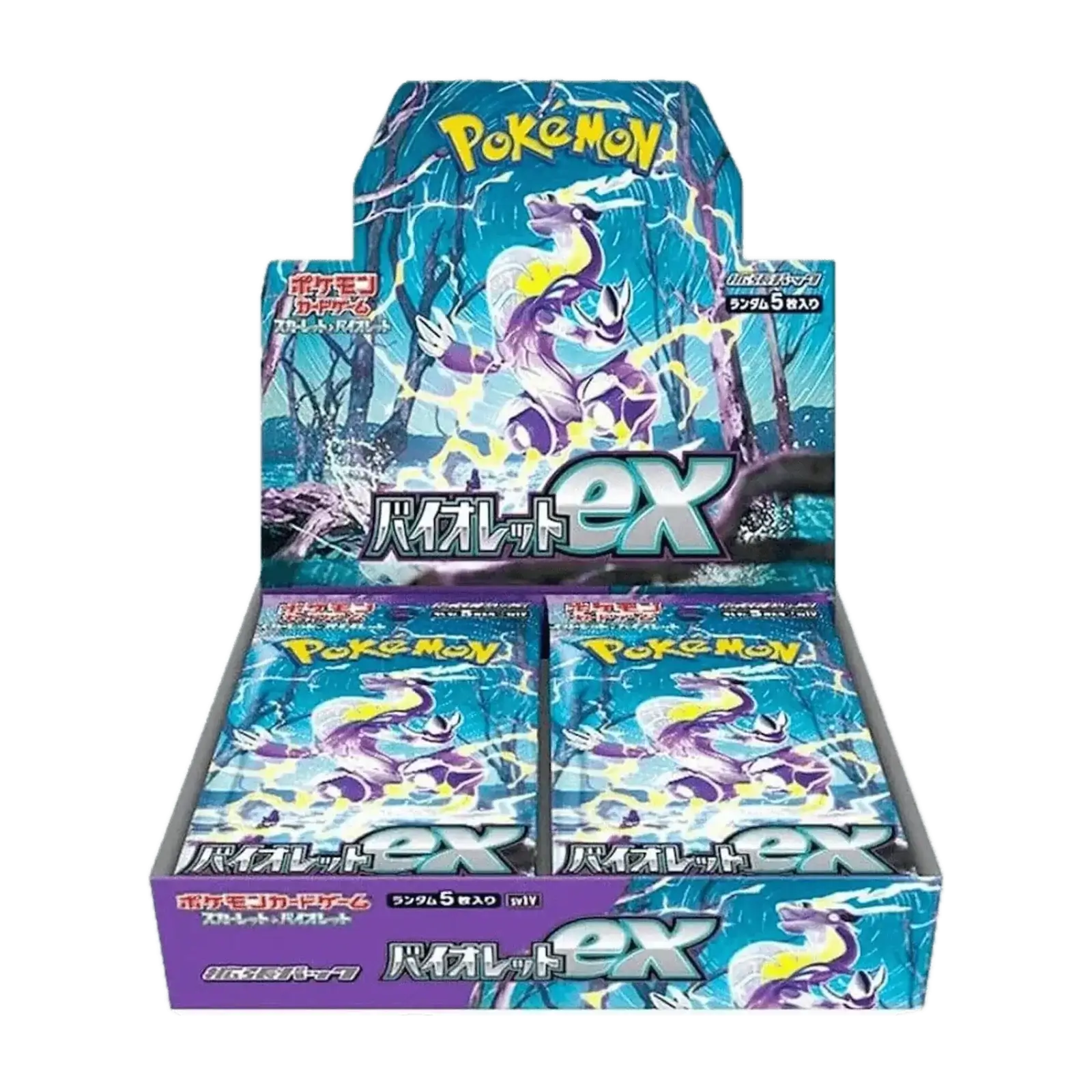 booster box Pokémon Violet ex Giapponese - confezione di carte