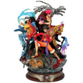 One Piece Kid Law Luffy Figure 22cm showcasing detailed characters from the anime in high-quality PVC material.