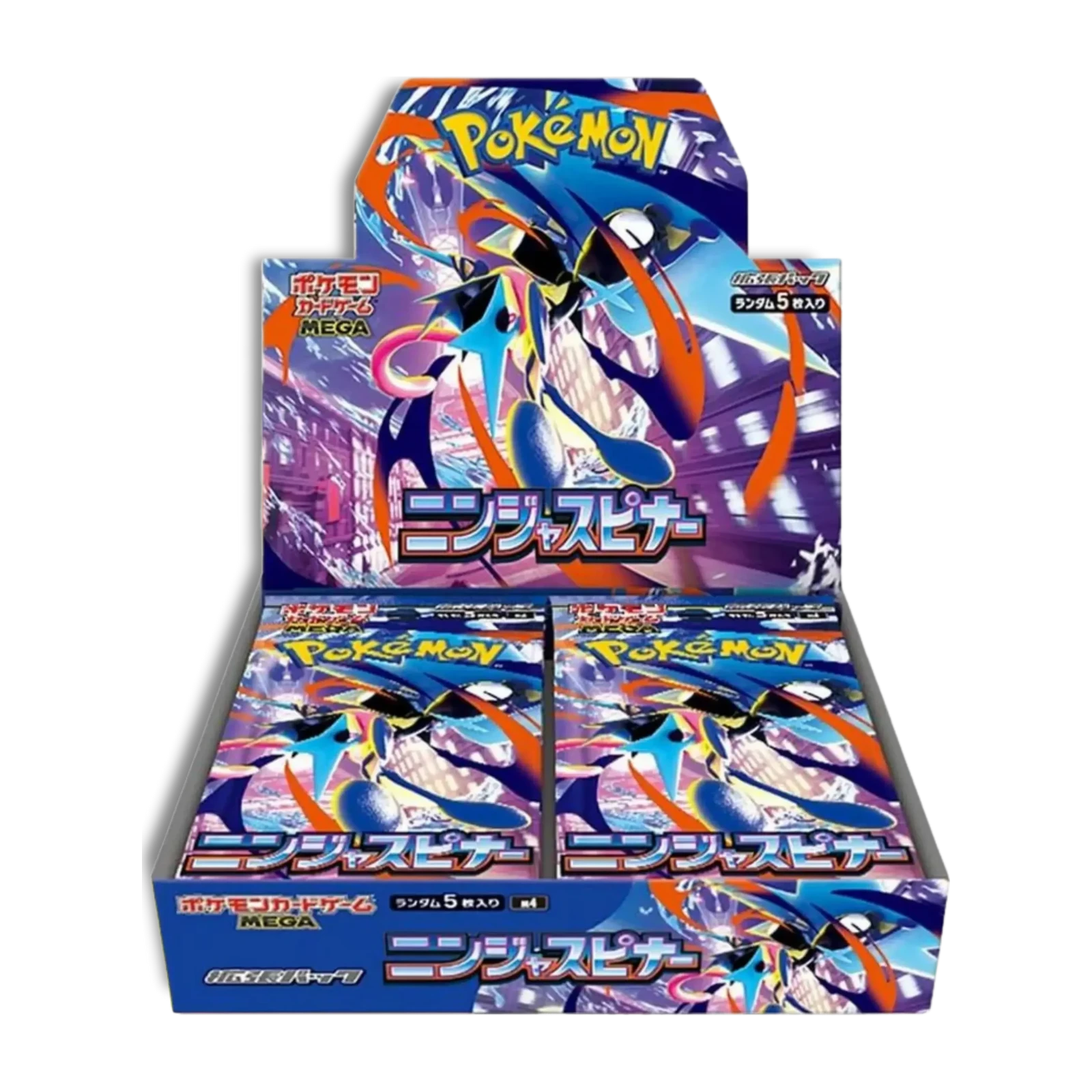 booster box Pokémon Ninja Spinner M4 giapponese - confezione del gioco