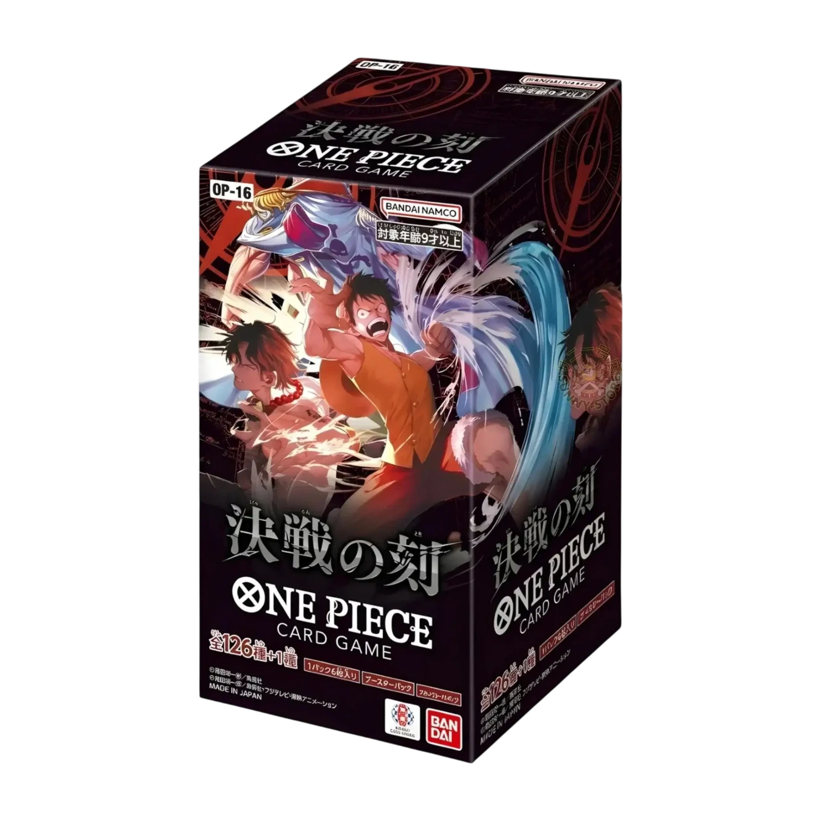 one piece op-16 booster box giapponese scatola del gioco di carte One Piece
