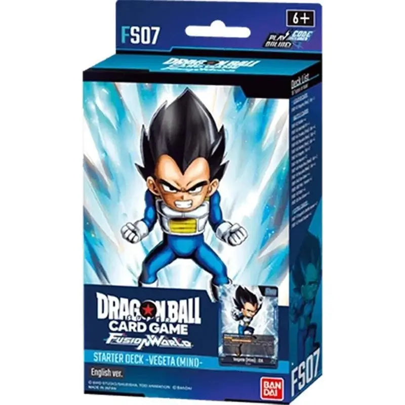 BANDAI Dragon Ball starter deck featuring Vegeta (Mini) from Dragon Ball DAIMA.
