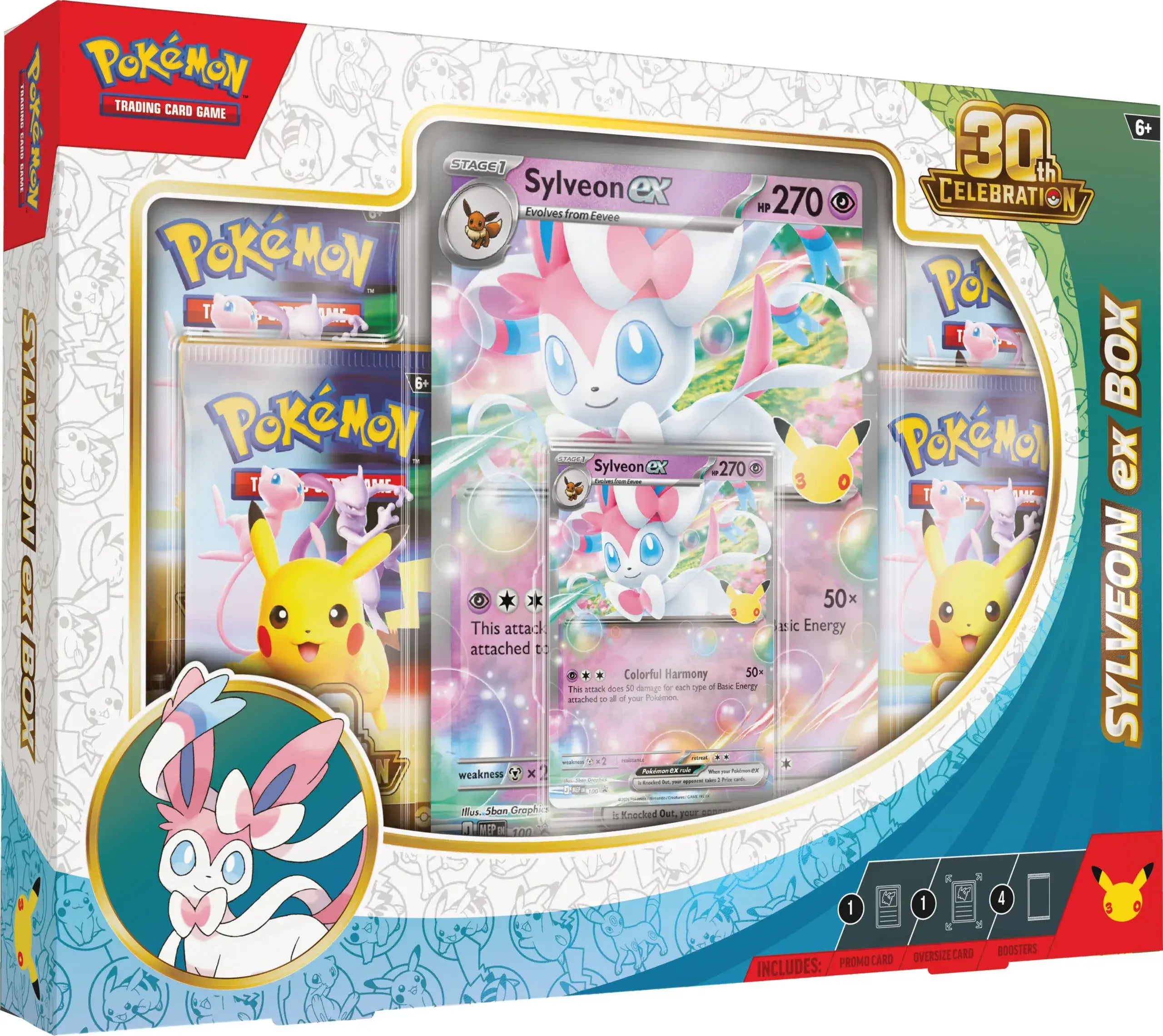 Pokémon 30° anniversario - Collezione Sylveon-ex