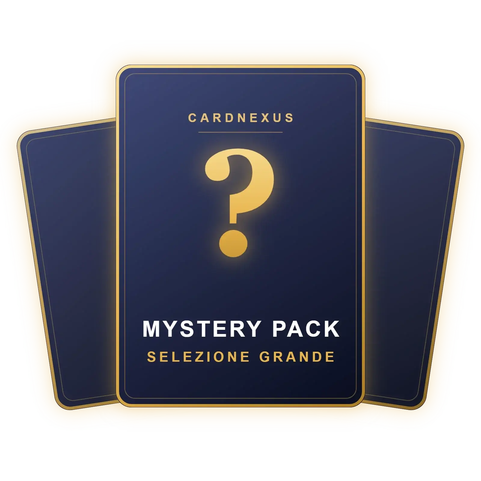 mystery pack TCG giapponese - carta con punto interrogativo e testo