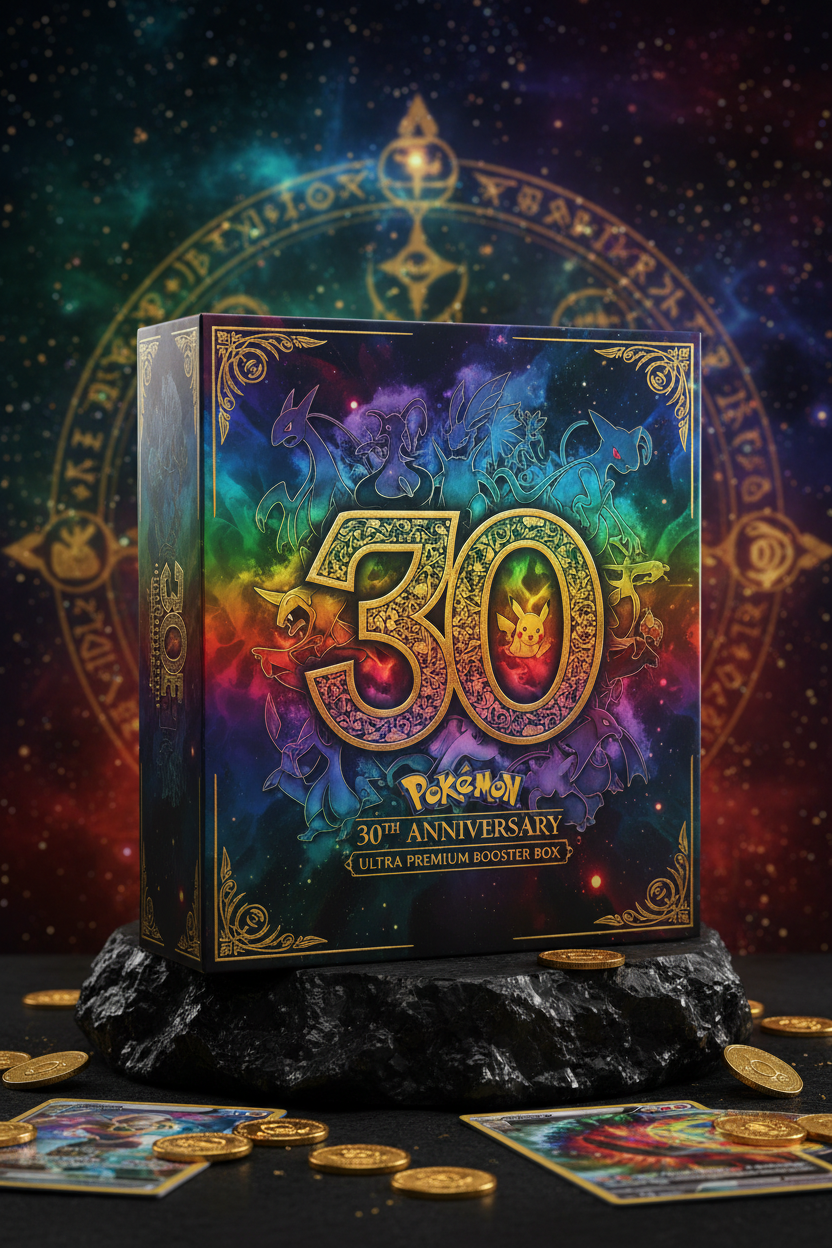 Pokémon 30th Anniversary Booster Box Giapponese M6a - Edizione speciale olografica