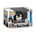 Funko Demon Slayer - Obanai Iguro collectible figure in a display box, showcasing detailed design elements.