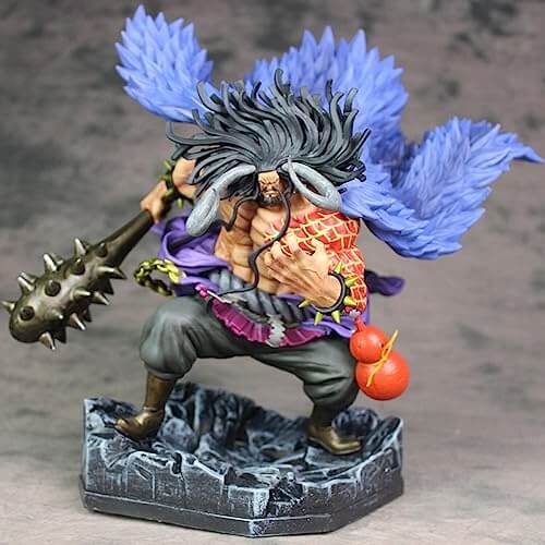 One Piece Kaido Action Figure with intricate details and vibrant colors, perfect for collectors.