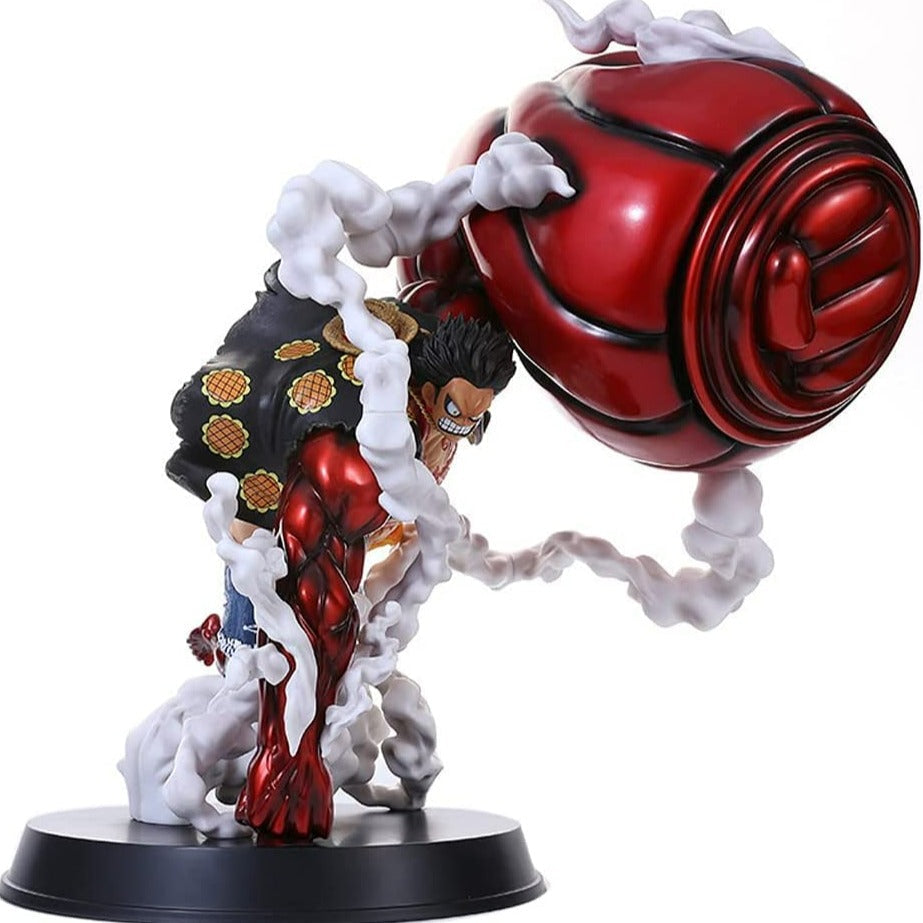 One Piece Mugiwara Luffy Gear 4 Attack Style Figure