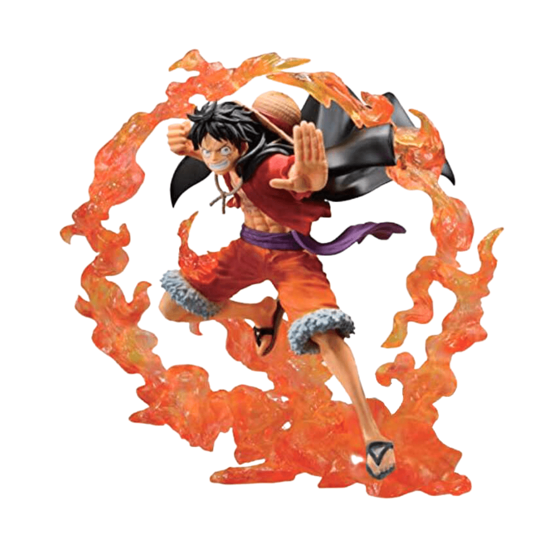 One Piece Mugiwara Luffy Wano Fluid Attack Style Figure