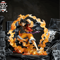 One Piece Mugiwara Luffy Wano Fluid Attack Style Figure
