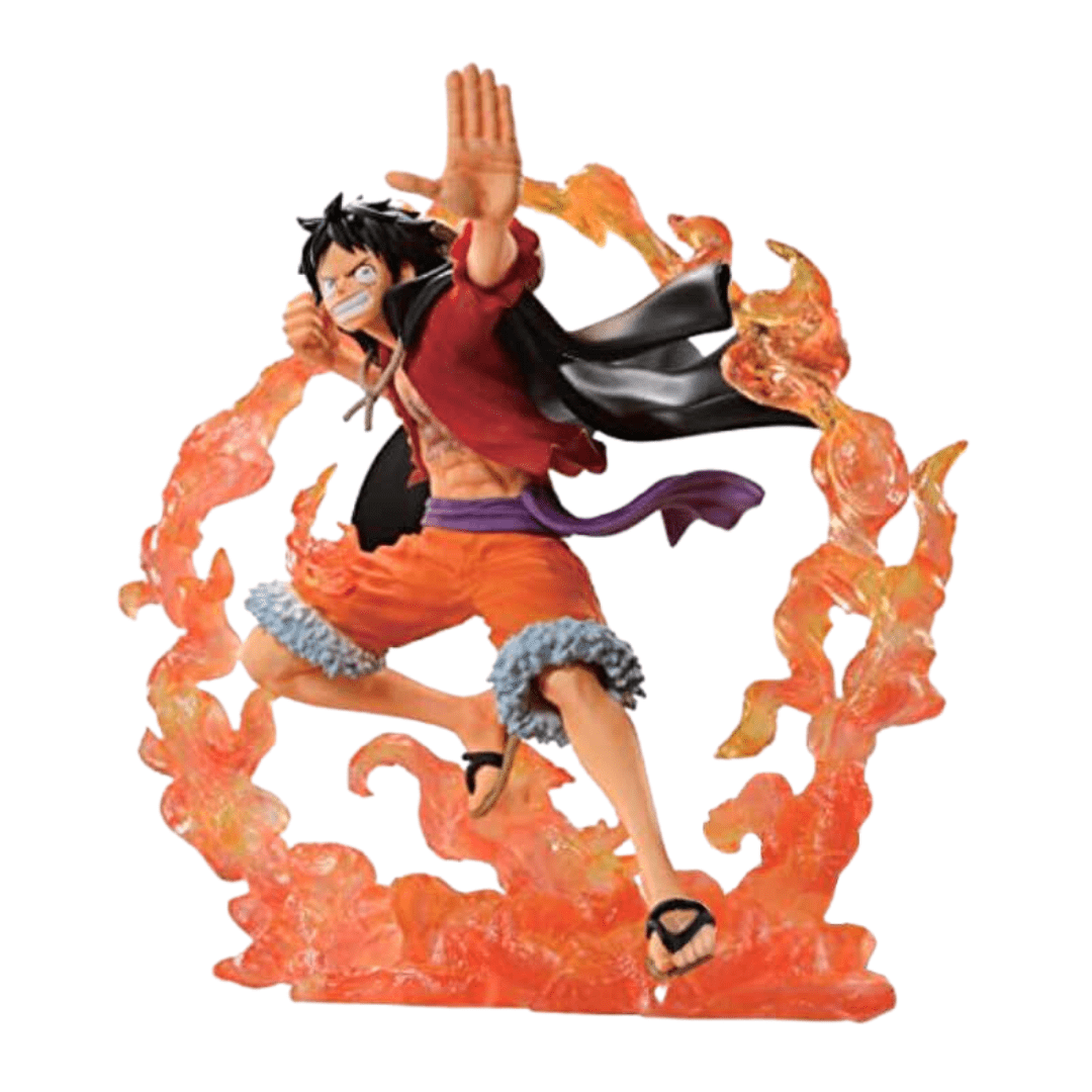 One Piece Mugiwara Luffy Wano Fluid Attack Style Figure