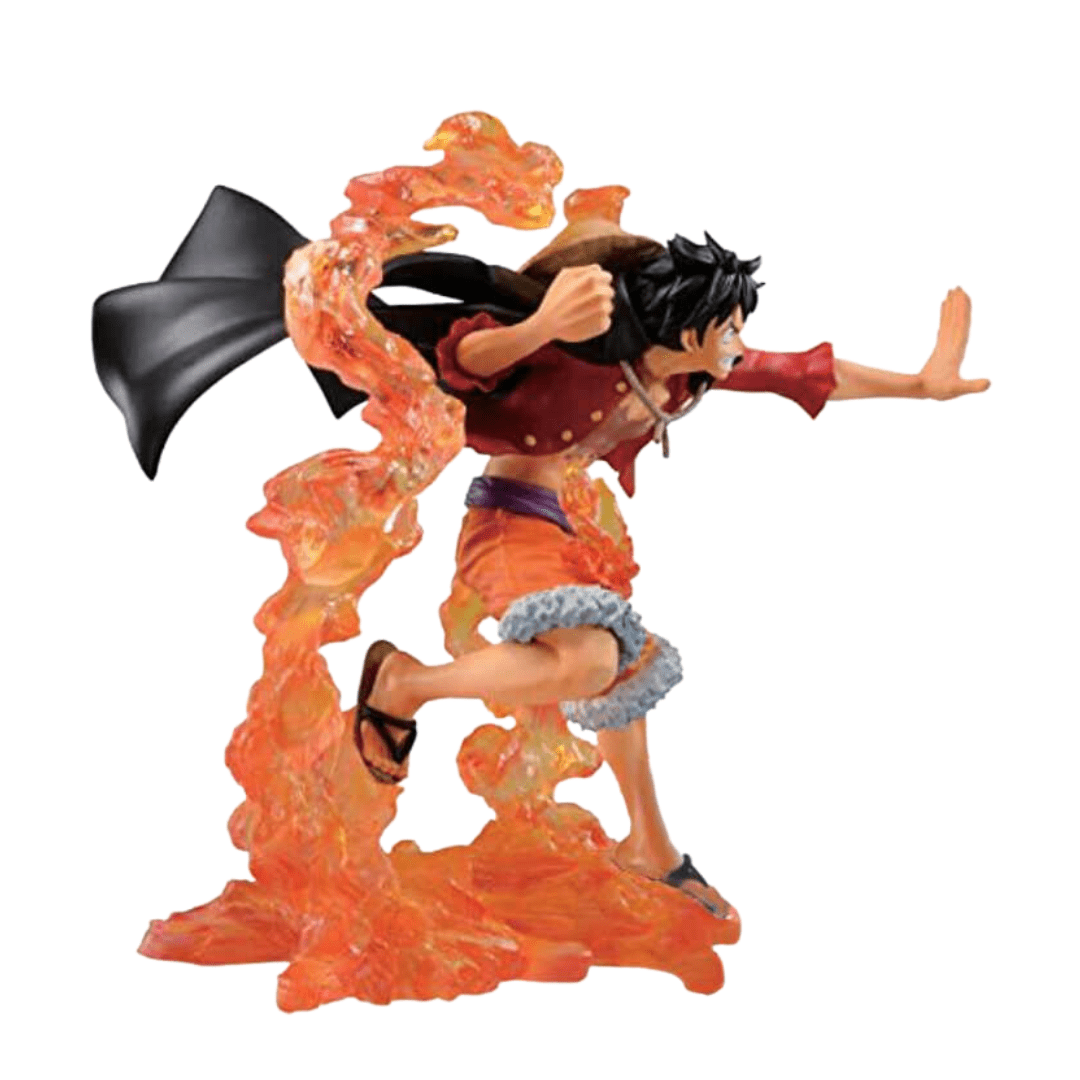 One Piece Mugiwara Luffy Wano Fluid Attack Style Figure