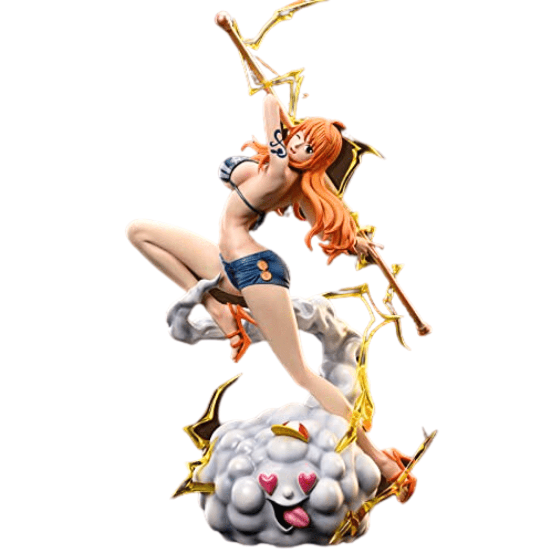 One Piece Nami Thunder Attack Figure