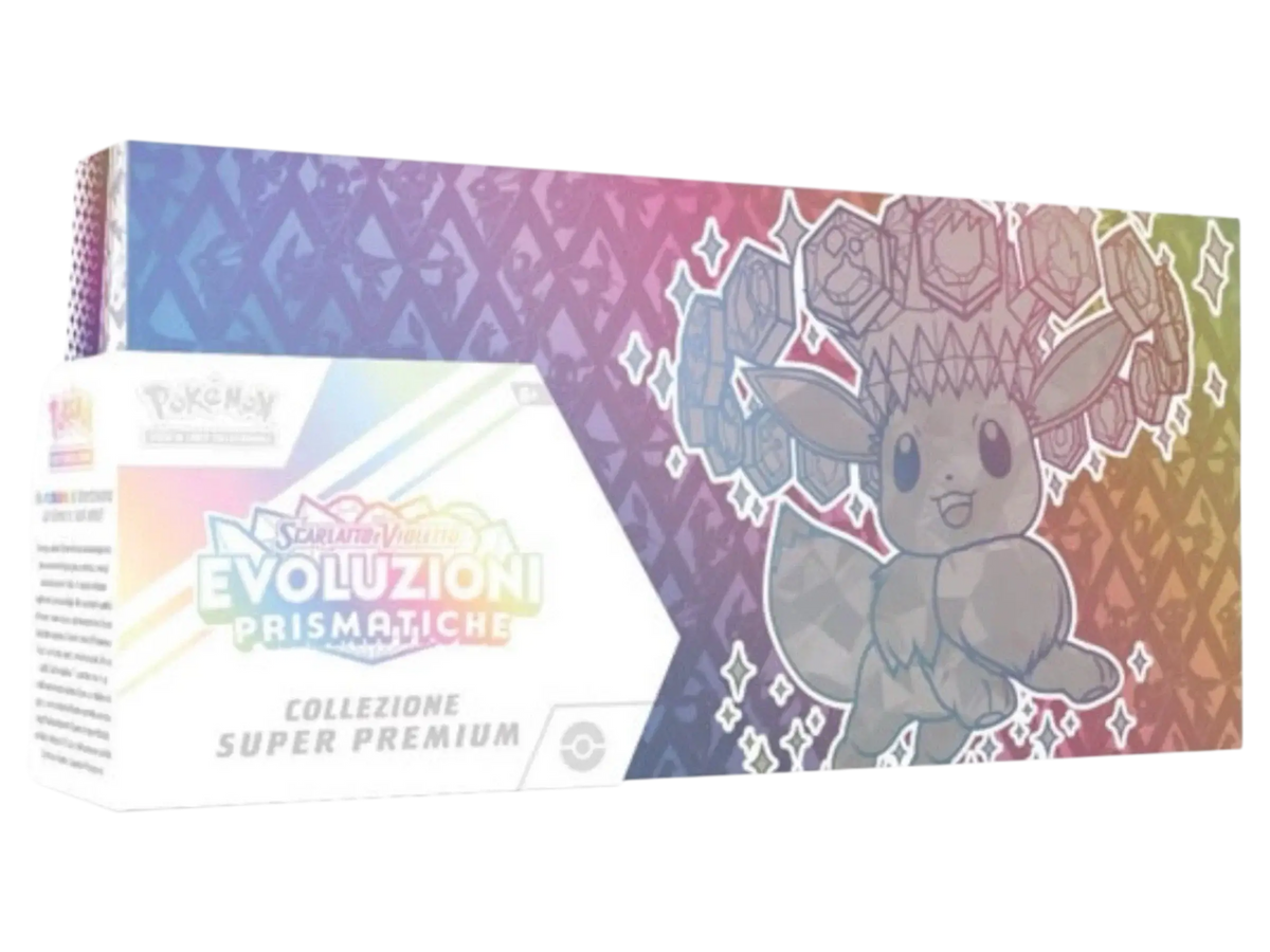 Super Premium Collection Pokémon Evoluzioni Prismatiche italiano sigillata