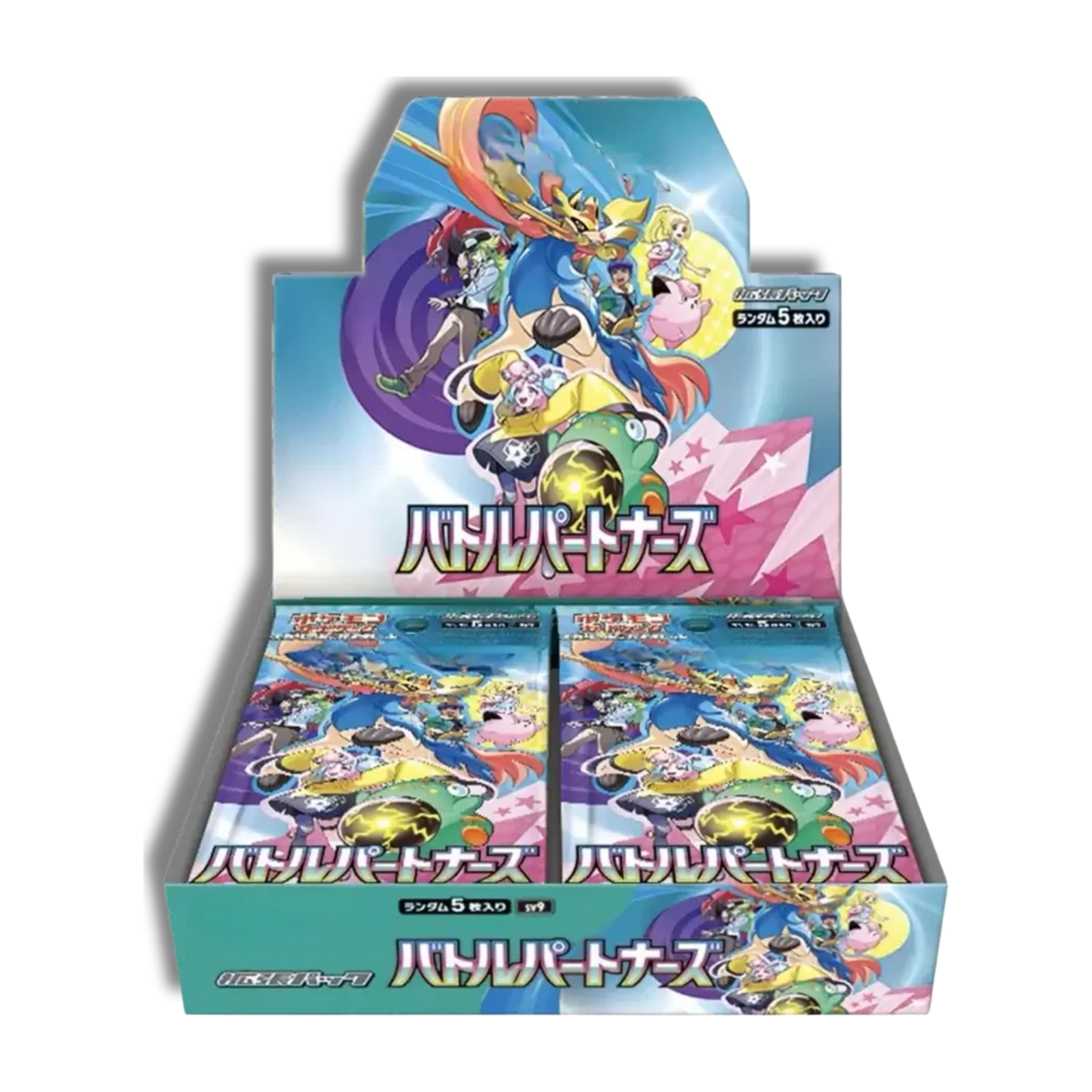 booster box Pokémon Battle Partners SV9 giapponese, confezione di carte del gioco.