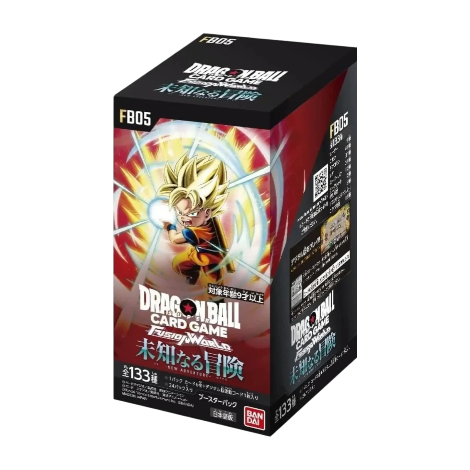 dragon ball fusion world fb05 booster box giapponese confezione sigillata del gioco di carte Dragon Ball Super.