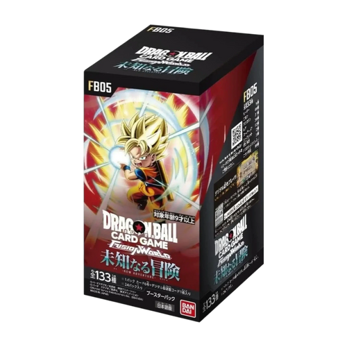 dragon ball fusion world fb05 booster box giapponese confezione sigillata del gioco di carte Dragon Ball Super.