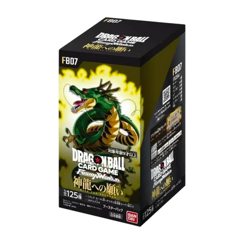 Dragon Ball Fusion World Booster Box FB07 - confezione sigillata del display giapponese dell'espansione Wish for Shenron